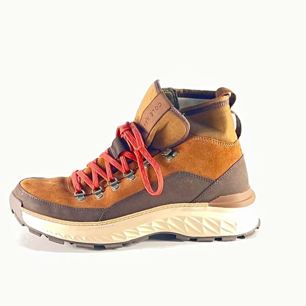New W/O Tags/Box Cole Haan 5.Zerogrand Explore Hiker Boots Brown Suede Men's 10.
